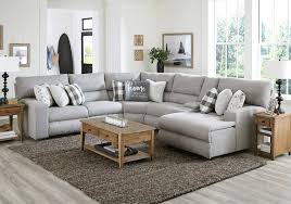 Power Reclining Sectional W Raf Chaise