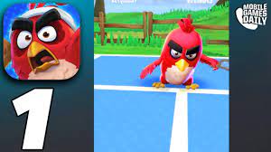 ANGRY BIRDS TENNIS - Gameplay Walkthrough Part 1 (iOS Android) - YouTube