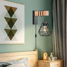 Plug In Wall Sconces Set Of Two