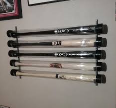 5bat rack metal baseball bat display