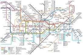 london underground in 2024 lines map