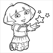 Dora is known for her adventures that's why she is also known as the explorer. 19 Dora Coloring Pages Pdf Png Jpeg Eps Free Premium Templates
