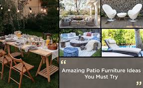 12 Brilliant Patio Furniture Ideas For