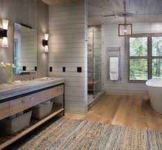 wood floor bathroom ideas