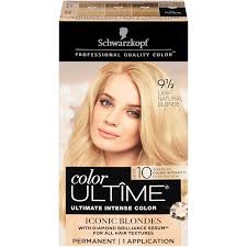 Blond hair aliperal heat patch dye hair t127 mandilon blond wig hair care soap curly water wave. Amazon Com Schwarzkopf Ultime Hair Color Cream Light Natural Blonde 9 5 2 03 Ounces Beauty