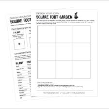 Square Foot Gardening Guide Tiny Peasant