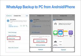 how to backup whatsapp to pc from