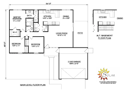 House Plan 94427 Ranch Style With