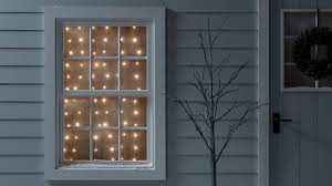 to hang christmas lights around windows