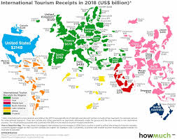Mapped The Worlds Top Countries By Tourist Spending