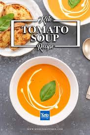 the best keto tomato soup creamy
