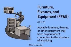 furniture fixtures and equipment ff