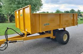 tractor dump trailers capacity for