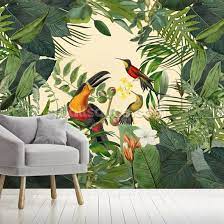 Toucans In The Jungle Mural By Andrea