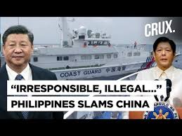 China, Philippines Clash In Disputed Waters | Manila Accused Of “Illegal Supplies” To WWII Warship - YouTube