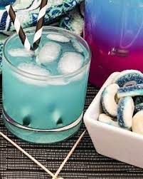 blue raspberry vodka tail lemonade