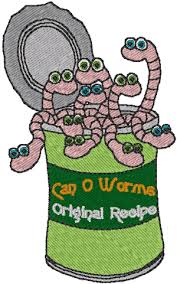 Image result for open a can of worms gif