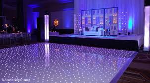 dance floor with a starlit experience