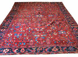 antique persian heriz serapi carpet