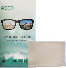 Asog Anti Fog Wipes For Glasses Lens