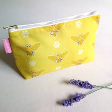 queen bee make up bag by sweet home