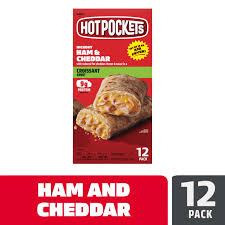 hot pockets frozen snacks hickory ham
