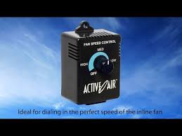 active air fan sd adjuster you