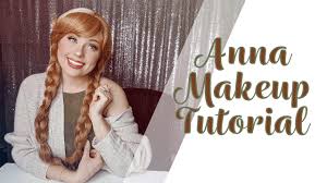 princess anna makeup tutorial frozen