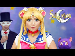 sailor moon makeup transformation