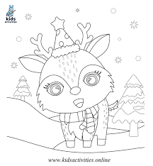 When we think of october holidays, most of us think of halloween. Winter Animals Colouring Pages Free Printable Kids Activities