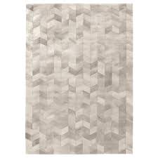 exquisite rugs modern grey leather hide
