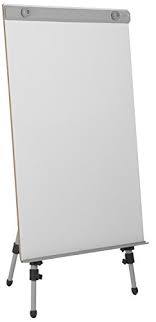 Pragati Systems Flip Chart Stand With White Board Stand Height 72 Inches