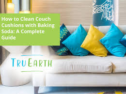 clean couch cushions with baking soda