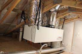 insulated attic uses a heat pump