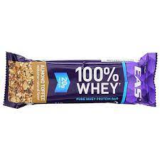 eas 100 whey almond toffee protein bar