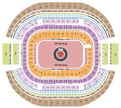 at t stadium tickets seating chart