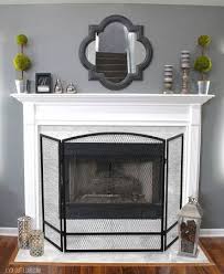 Panacea Black Gloss Steel Fireplace