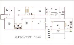Basement Floor Plan Of Hospital With
