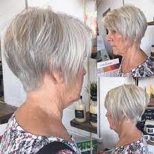 Hairstyles for fine white hair : 45 Cute Youthful Short Hairstyles For Women Over 50