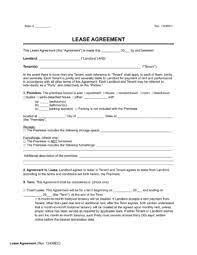 Basic Rental Agreement Sample Template Rental Agreement Templates  gambar png