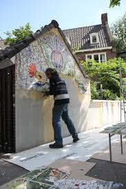 Community Art The Garden Wall Mosaic