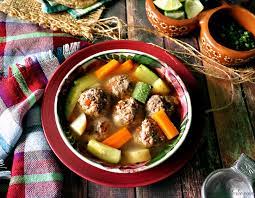 caldo mexican meatball soup