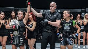 The home of martial arts. One Championship Lee Defends Atomweight Title In Rematch With Xiong Cgtn