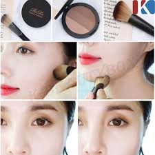 pressed powder face shading makeup k