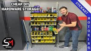 diy nut and bolt storage using harbor