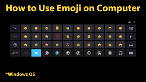 how to use emoji on computer windows 8
