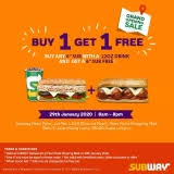You could literally put anything in between two pieces of bread and 99% of the time, it will taste good. Subway Promotion Malaysia April 2021