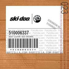 Ski Doo 510006337 Seat Cover