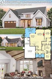 Plan 69715am 3 Bed New American House
