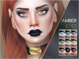 the sims resource amber eyes n104
